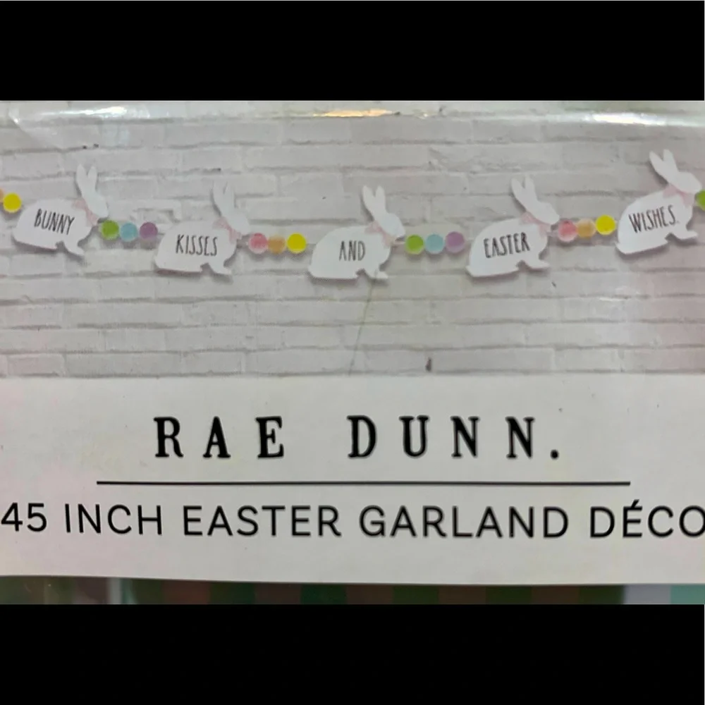 Rae Dunn Easter Bunnies Garland